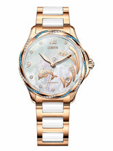 Lobinni Casual Leather Wristwatch For Women 33MM