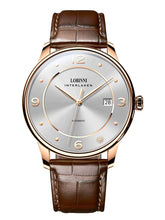 Lobinni Man Automatic Wristwatches Minimalist 40mm