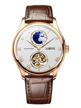 Lobinni Men Design Leather Automatic Watches 40.5mm
