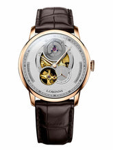 Lobinni Men Automatic Watches With Leather Strap 41mm