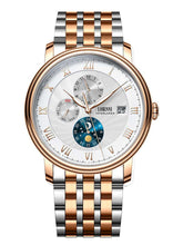 Lobinni Stainless Steel Strap 5ATM Men Automatic Watches 40mm