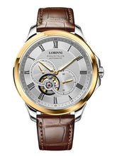 Lobinni 5ATM Leather Material Wrist Watch For Men 42mm