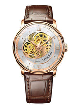 Lobinni Fashion Skeleton Dial Mens Wristwatches 40mm