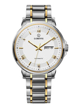 Lobinni Mens Watch Automatic Movement Stainless Steel 41.5mm