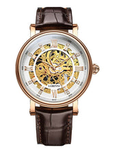 Lobinni Skeleton Design Mens Automatic Movement Watch 41mm