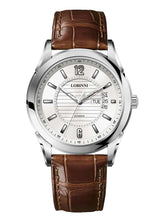 Lobinni Weekend And Date Display Mechanical Watch For Men 41.5mm