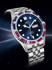 Lobinni Leisure Type Dress Wrist Automatic Watch 42.5mm
