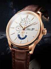 Lobinni Multi-function Automatic Movement Wrist Watch 40mm