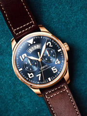 Lobinni Big Size Dial Automatic Wrist Watch 42mm