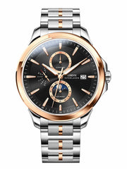 Lobinni Men Self-winding Automatic Wristwatch 42mm