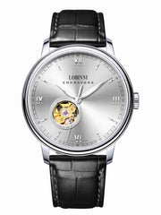 Lobinni Skeleton Luxury Dress Design Wrist Automatic Watch 41mm